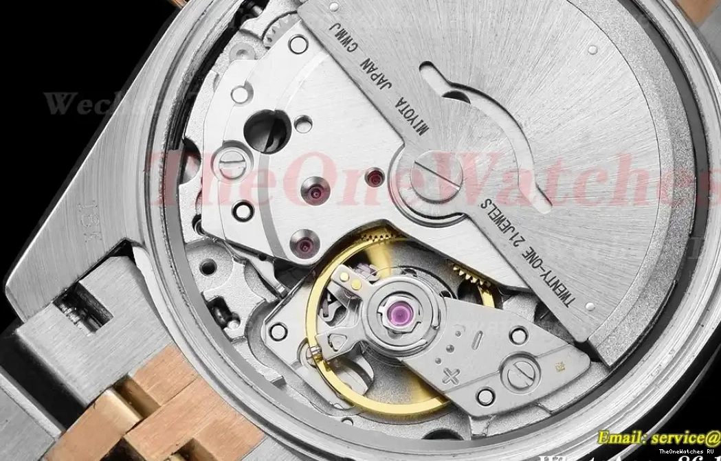 Rmn Purple SS MY8215 GDF 28mm Datejust RG 0403